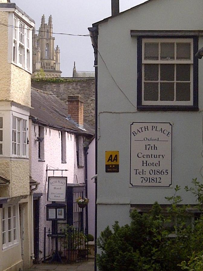 Bath Place Hotel Limited Oxford Exterior photo